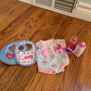 American Girl Bitty Baby set